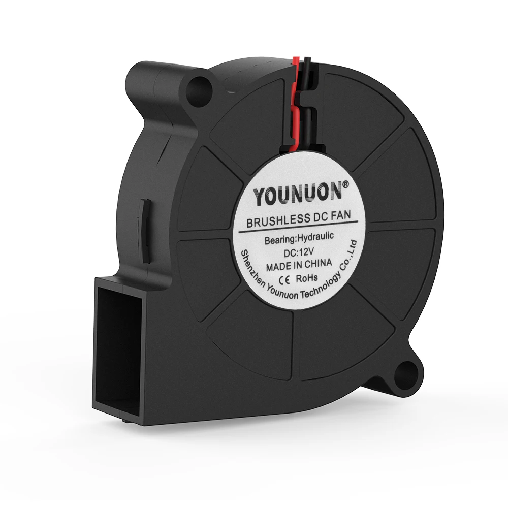 3D drucker fan 50mm 5015 Turbo gebläse 24V 12V 5V Doppel ball hülse Kühlung fans 50x50x15mm für 3D drucker kühler