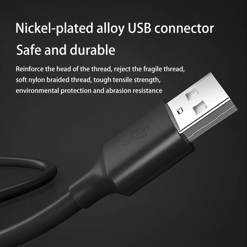 USB to USB Extension Cable Type A Male to Male USB Extender for Xiaomi Radiator Hard Disk Webcom Camera PC USB Cable Extens