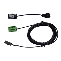 Car Bluetooth phone microphone harness cable for V W RNS315 RNS510 MFD3 Futural Digital