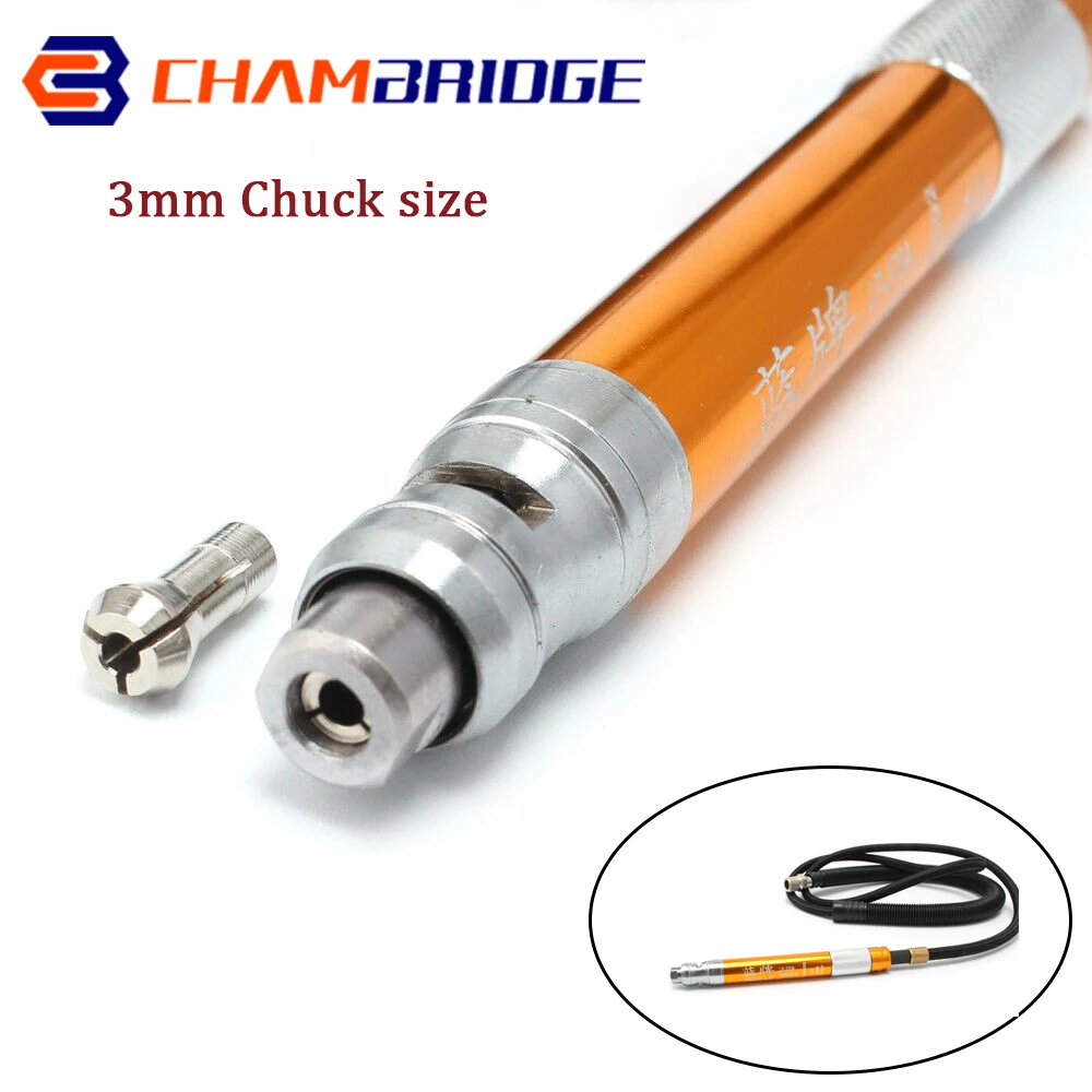 5Pcs Electric Mini Drill Chuck Pneumatic Air Micro Die Grinder Engraving Pen Accessories 3mm Chuck For Rotary Tool