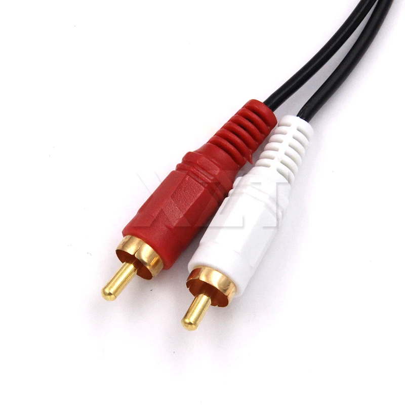 Cavo Audio Stereo 3.5mm A 2 RCA – 30 Cm, Bidirezionale, Connettori In Metallo, Per Smartphone, PC E Home Theater