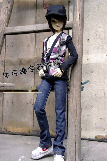 1/6 1/4 1/3 scale BJD doll clothes casual Jeans for BJD/SD accessories ID75 uncle.Not included doll,shoes,wig and other A1032