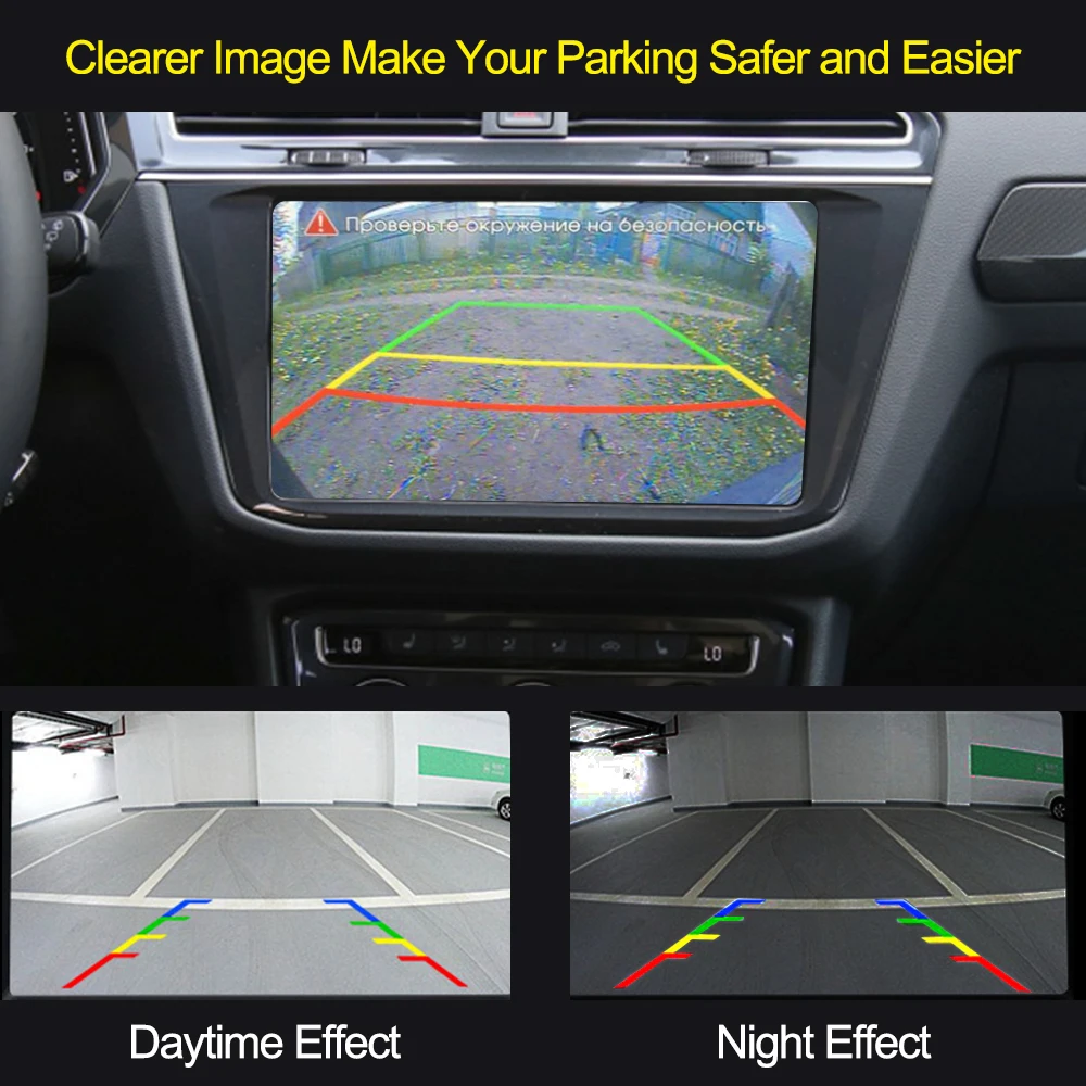 12V Car Rear View Camera For Ford Focus 2 Sedan C-Max Parking Reversing Kit Waterproof 170° Angle Night Vision Auto Accessories