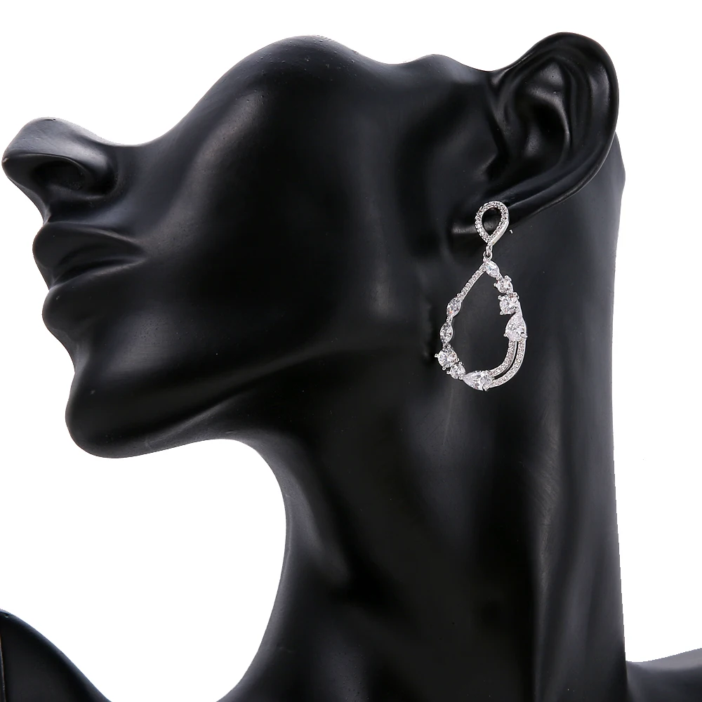 Bettyue New Arrival Classic Waterdrop-shape Earring Female Elegant Choice In Party Charming Decoration Hollow Out Style