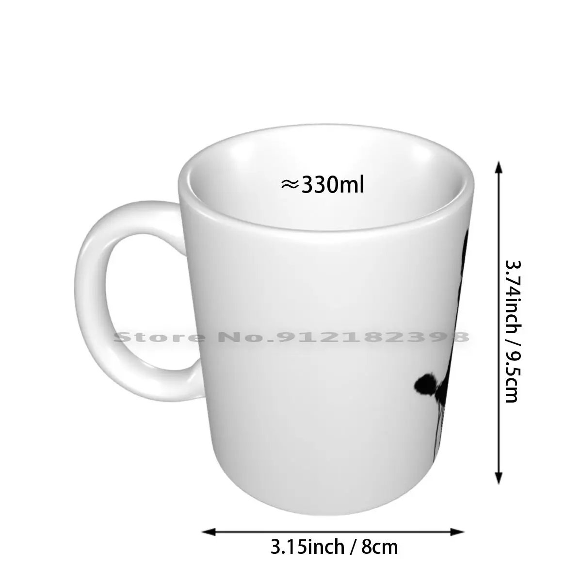 Death Stranding Bb Hand Logo Ceramic Mugs Coffee Cups Milk Tea Mug Death Stranding Death Stranding Bb Hand Logo Death Stranding