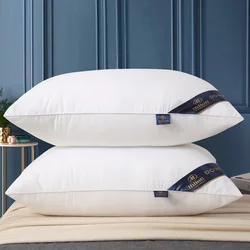 J Silk Pillow bedroom bedding five-star hotel pillow core down mid-high pillow core frosted thickening machine wash