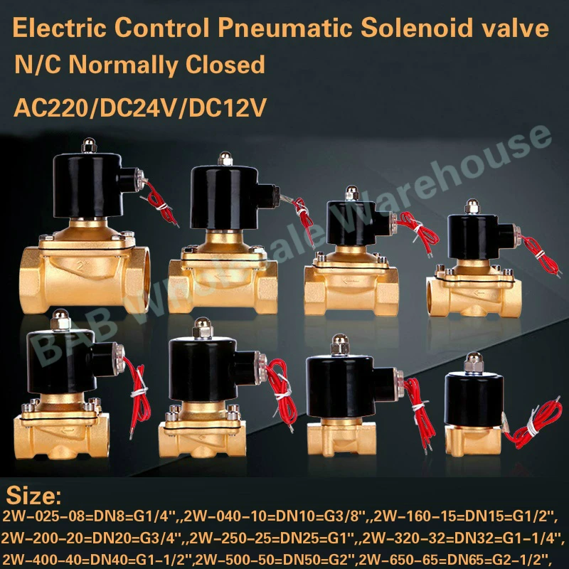 Pneumatic Electric Solenoid valve 1/4