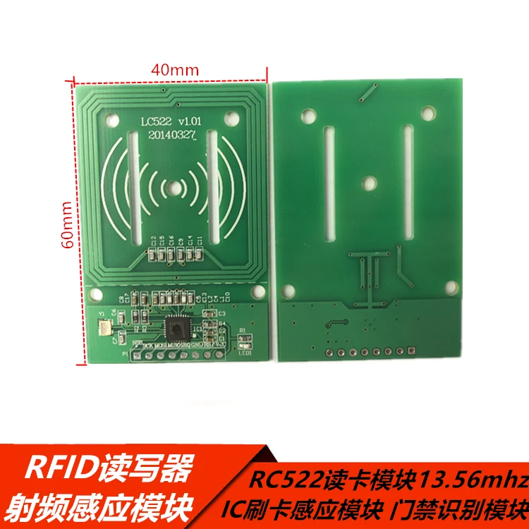 Rfid Lezen En Schrijven Rf Module Rc522 Kaart Lezen Module 13.56Mhz Ic Kaart Vegen Inductie Control Identificatie Module