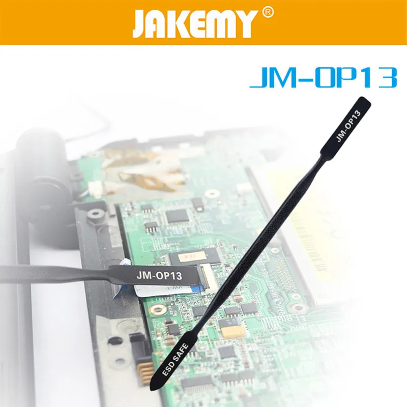 JAKEMY JM-OP13 Kim Loại Spudger Bật Nắp Cụ Mở Đồ Hộp Dụng Cụ Mở Sửa Chữa Điện Thoại Di Động Cho Máy Tính Miếng Lót PhoneRepair Dụng Cụ
