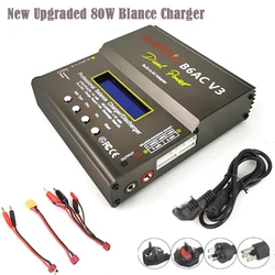 2020 New 80W imax B6AC V3 Smart Digital Balance Charger For RC Helicopter Re-peak NiMH NiCD LiHV NiCd PB Li-ion Battery Charger