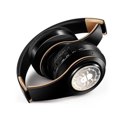 Shinning Anime Arknights Exusiai Wireless Bluetooth Headphone Over Head Game Headset with Mic/Micro TF Card Slot for IOS ANDROID