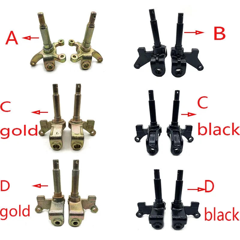 

1SET Steering Strut Knuckle Spindles Fit For China ATV50cc 70cc 90cc 110cc 125cc 150cc 200cc 250cc Go Kart Buggy ATV Bike Parts