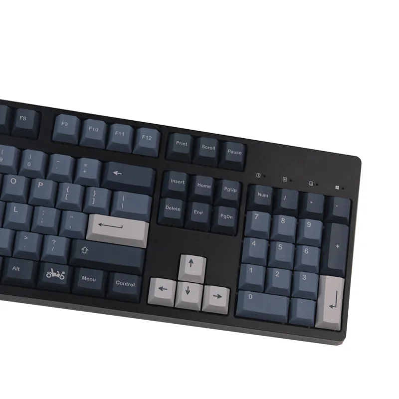 GMK-teclas Apollo de 140 teclas, perfil de cereza PBT Dye-Sub, teclas de Teclado mecánico con cambio de marchas 1.25U 1.75U 2U, ISO Enter