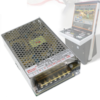 Video Arcade Power Supply, Switching Vending Machine, Game Machine Cabinet, Universal AC 100-240V, DC 5V, 12V, 24V Output