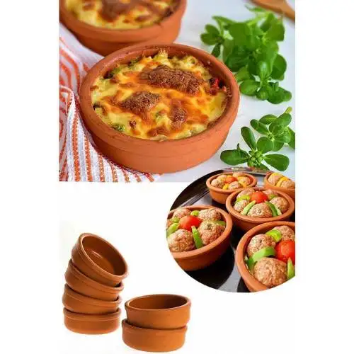 6 pieces Earth Hot Pot Product dimensions: 11 cm x 3 cm. Earth casserole yemeklerinize and tatlılarınıza flavor and naturalness qatar.