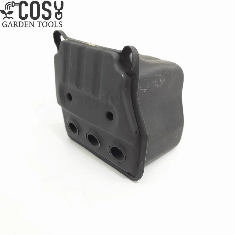 

45cc 52cc 58cc Chainsaw Three Holes Muffler Spare parts For 4500 5200 5800 Chain saw muffler