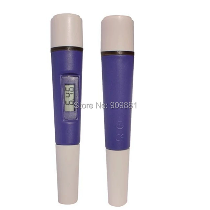 

High Accuracy +/-0.1 Pen Type Digital pH Meter Waterproof Water Quality Ph Measurement Purple Color Portable ph Tester PH-037