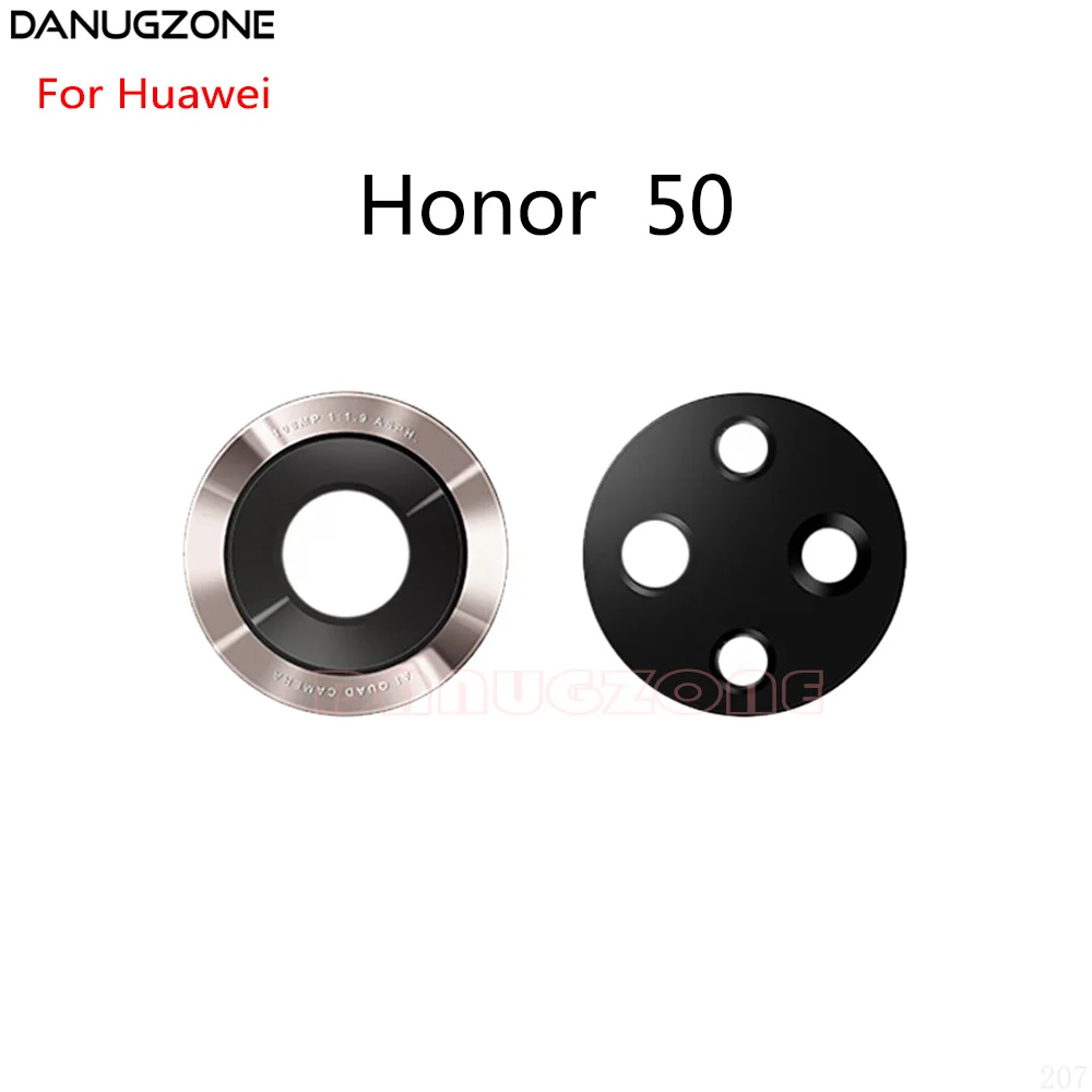 2PCS/Lot For Huawei Honor 50 Back Lens Rear Camera Glass Lens Mirror
