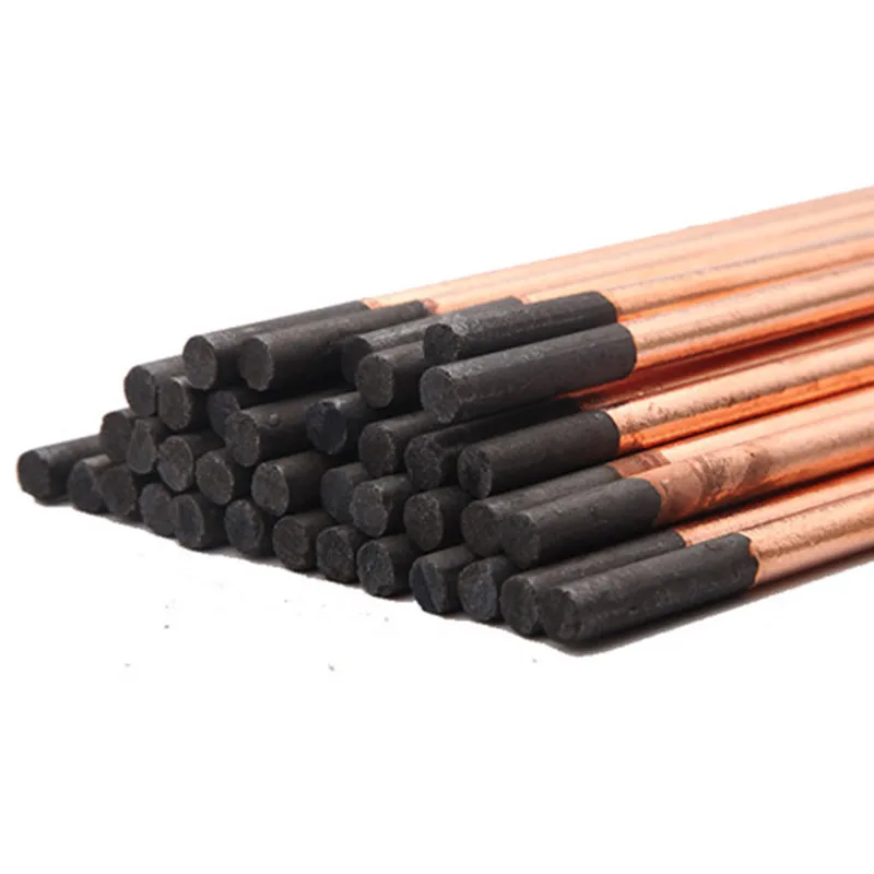 5pcs Round Arc Air Gouging Carbon Rod Bar 4-10mm Welding DC Gas Gouging Gun Electrode Graphite Rods Soldering Supplies