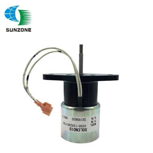 Imagen 2 del producto Para actuador A061N421 0250-12A2UC11S3 solenoide de parada de 12V para bomba de combustible de actuador de motor diésel 0250 12A2UC11S3