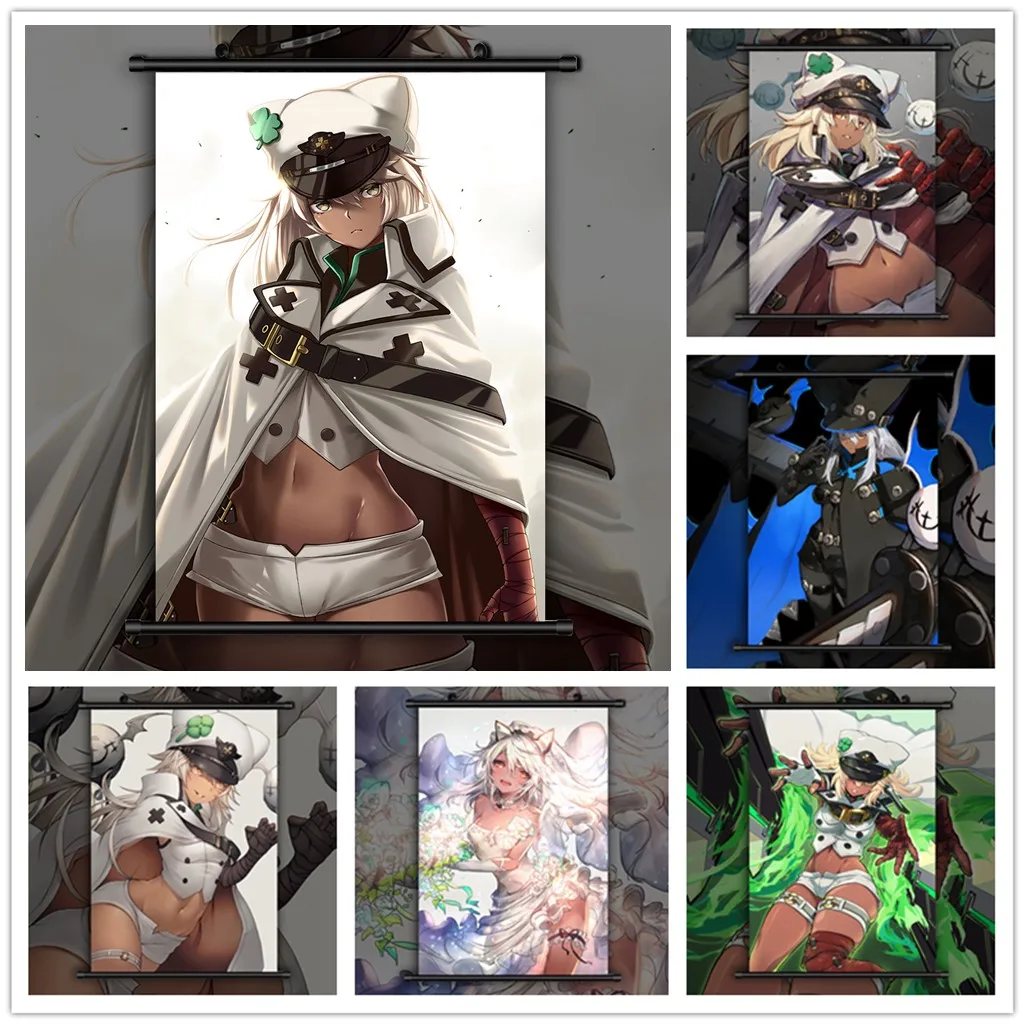 Guilty Gear Ramlethal Valentine Print Wall Poster Baby Kids Room Decor Wall Art Canvas Pictures Canvas Painting Print Wall Decor