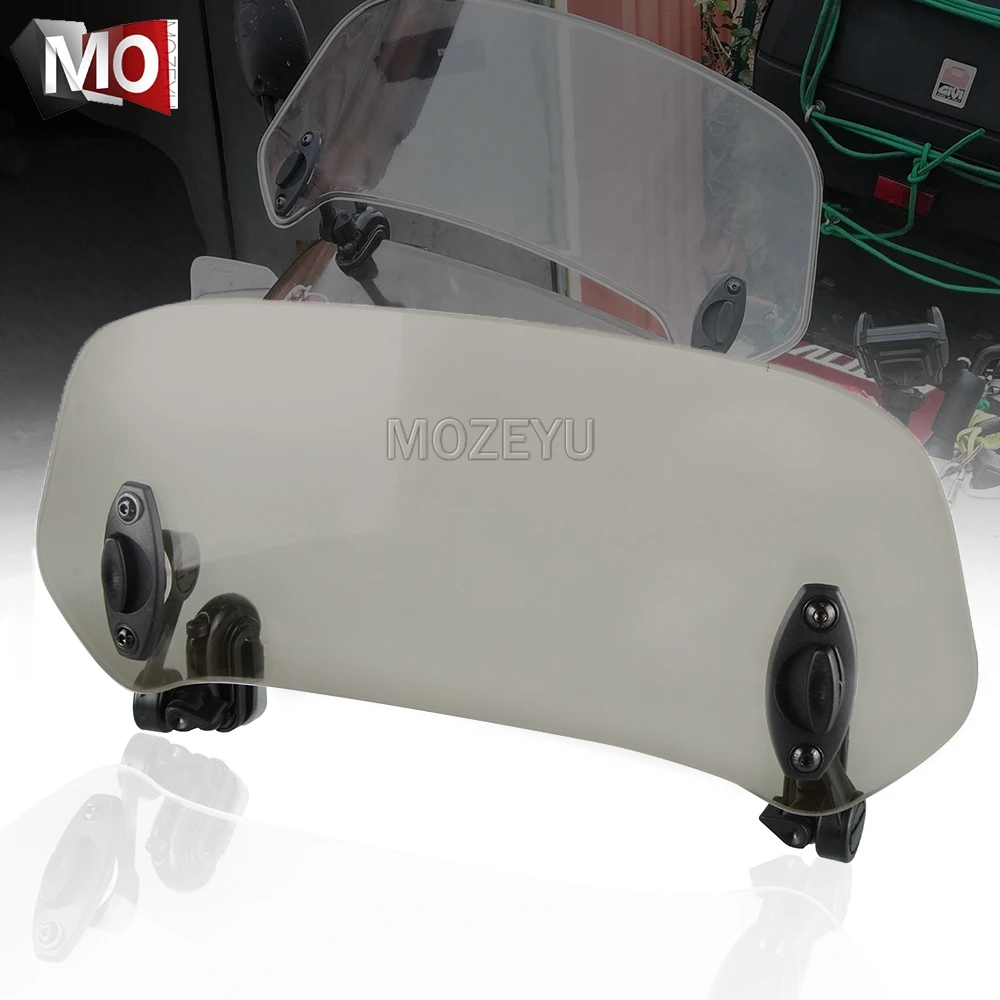 

Motorcycle Windshield Extension Spoiler Windscreen Air Deflector For GILERA Beverly 125/250/400 rst/tourer/eu3