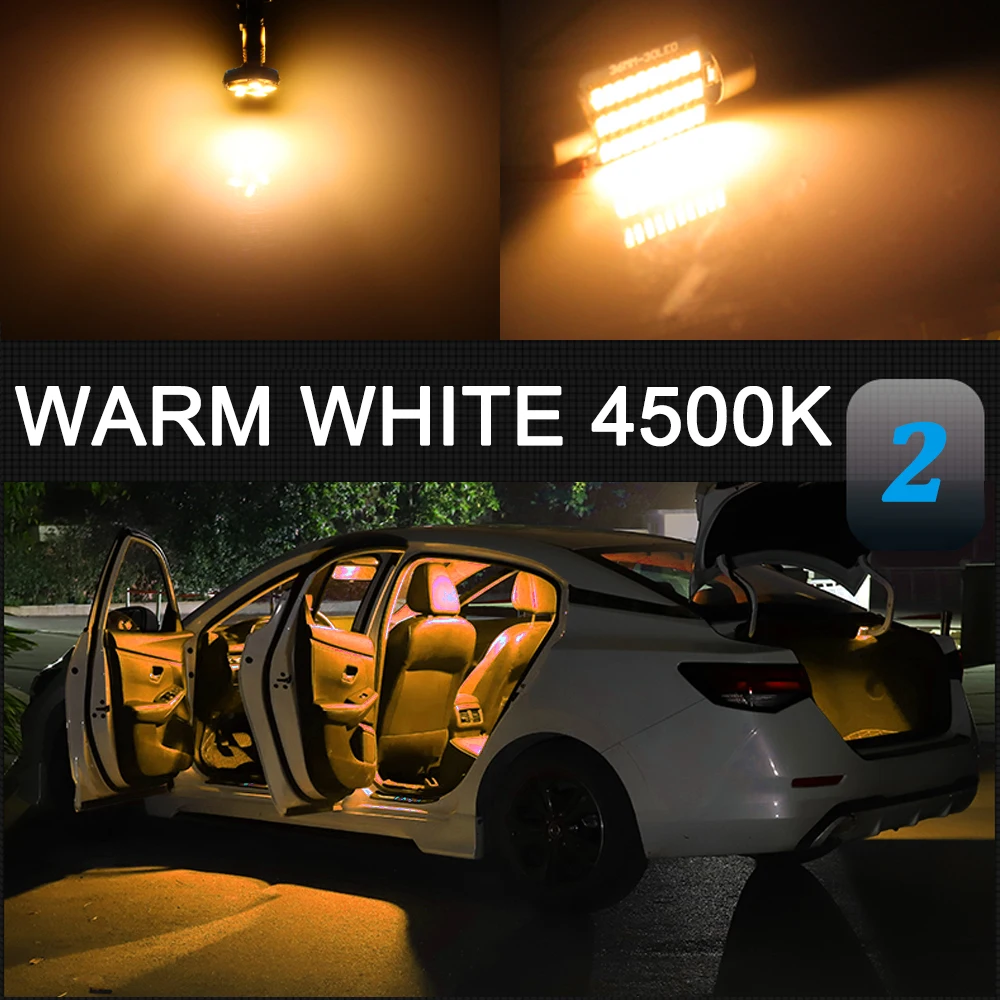 AENVTOL Canbus LED zestaw do oświetlenia wnętrza Citroen C5 Aircross Tourer 2000-2018 2019 2020 2021 akcesoria samochodowe Dome Trunk lamp