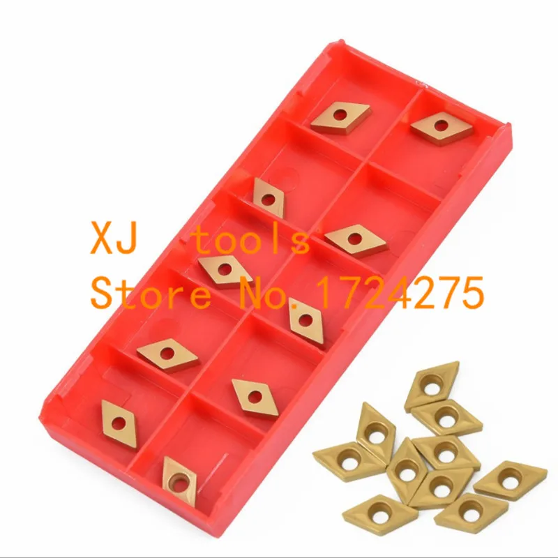 Pastilha de carboneto embutida + 1 peça com sdembutida sdjcl1010 1212 1616 suporte para ferramenta de corte cnc conjunto de torno com 10 peças