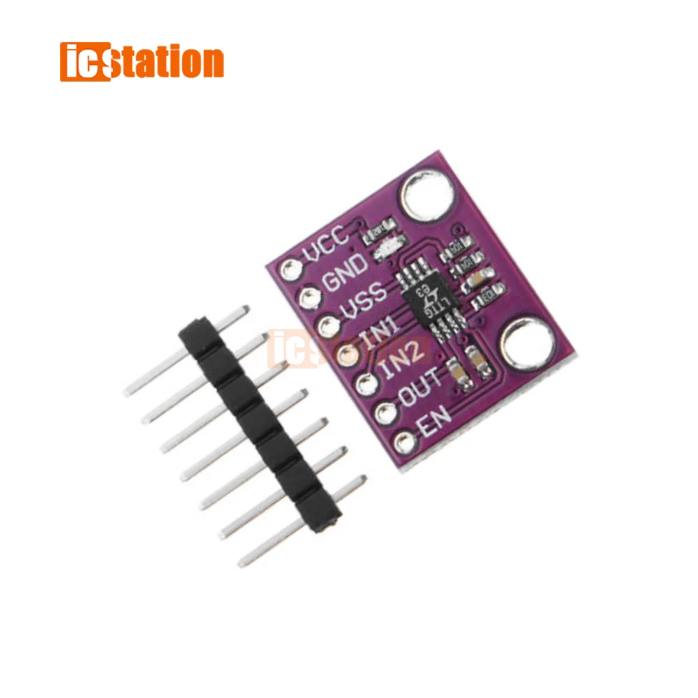 LTC1966 Precision Micropower, DS RMS-to-DC Converter module Accurate Micropower Delta Sigma RMS to DC Converter breakout board