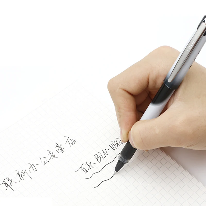 2019 PILOT V BALL GRIP Pen 6 Pieces 0.5mm BLN-VBG5 New Verbatim Pen Ink Pen Quick Dry Color Rich Writing Smooth