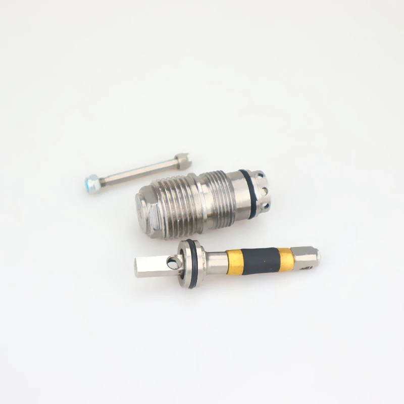 JIEWER High Pressure Airless Aksesoris Mesin Solid Gun Filter Keras Penempaan Paduan Tetap Gun Jarum Tetap Valve Kursi