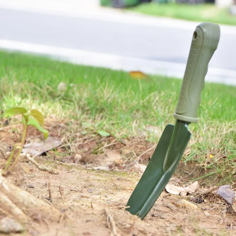 4pcs Garden Shovel Spade Trowel Rake Set Flower Planting Helper Transplanted Cultivator Weeder Weeding Fork Digging Tools