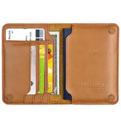 Porte-passeport en cuir véritable, couverture de passeport, étui russe pour documents de conduite de voiture, portefeuille de voyage, étui d'évaluation