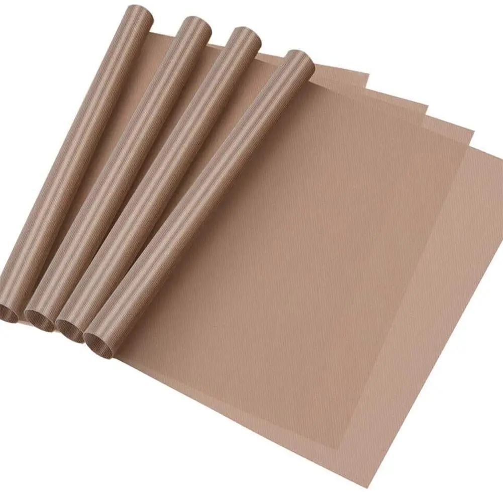 1PCS Baking Mat High Temperature Resistant Sheet Pastry Baking Oilpaper Heat-resistant Pad Non-stick For Outdoor BBQ