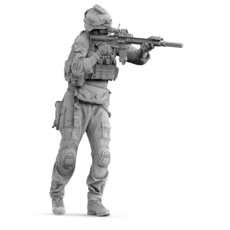 1/16 Resin Figure Model Kit US Army Special Forces Soldier unpainted unassembled