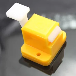 2PCS Yellow Plastic Test Fixture Fixture Lock, Used for PCB Board Welding and Winding