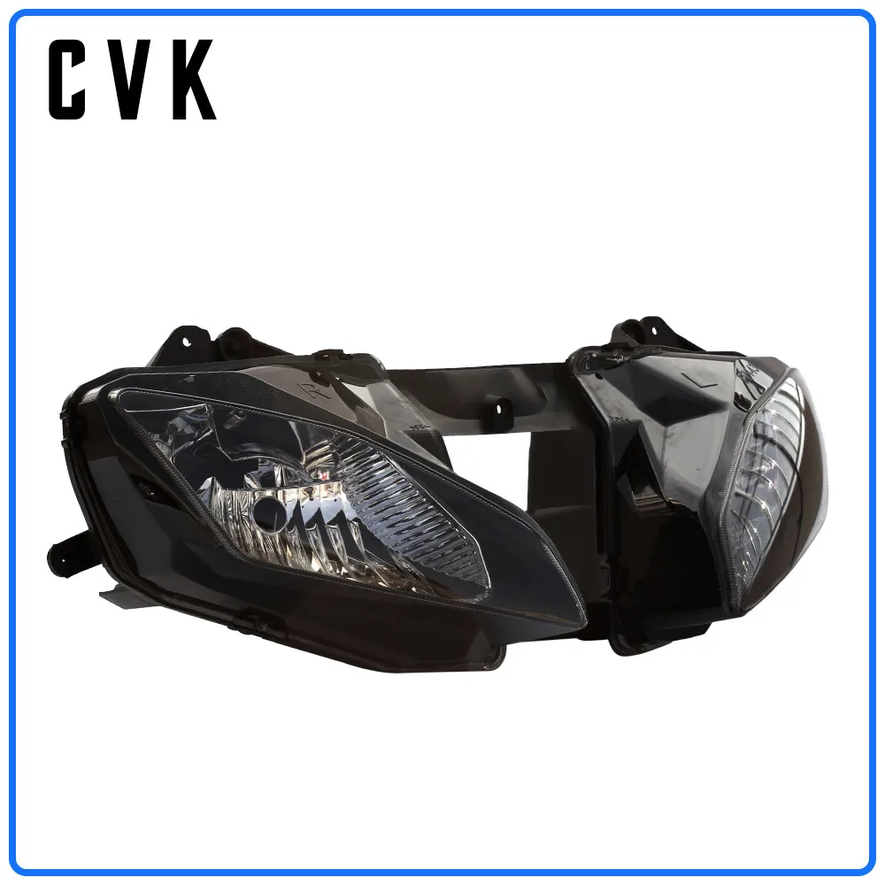 CVK Motorcycle Headlight Headlamp Head Light For YAMAHA YZF 600 R6 2008 2009 2010 2011 2012 2013 2014 2015 YZF-R6 08-15 Lamp