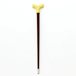 1/12 Dollhouse Miniature Accessories Mini Vintage Gentleman Walking Stick Simulation Crutch Model for Doll House Decoration ob11