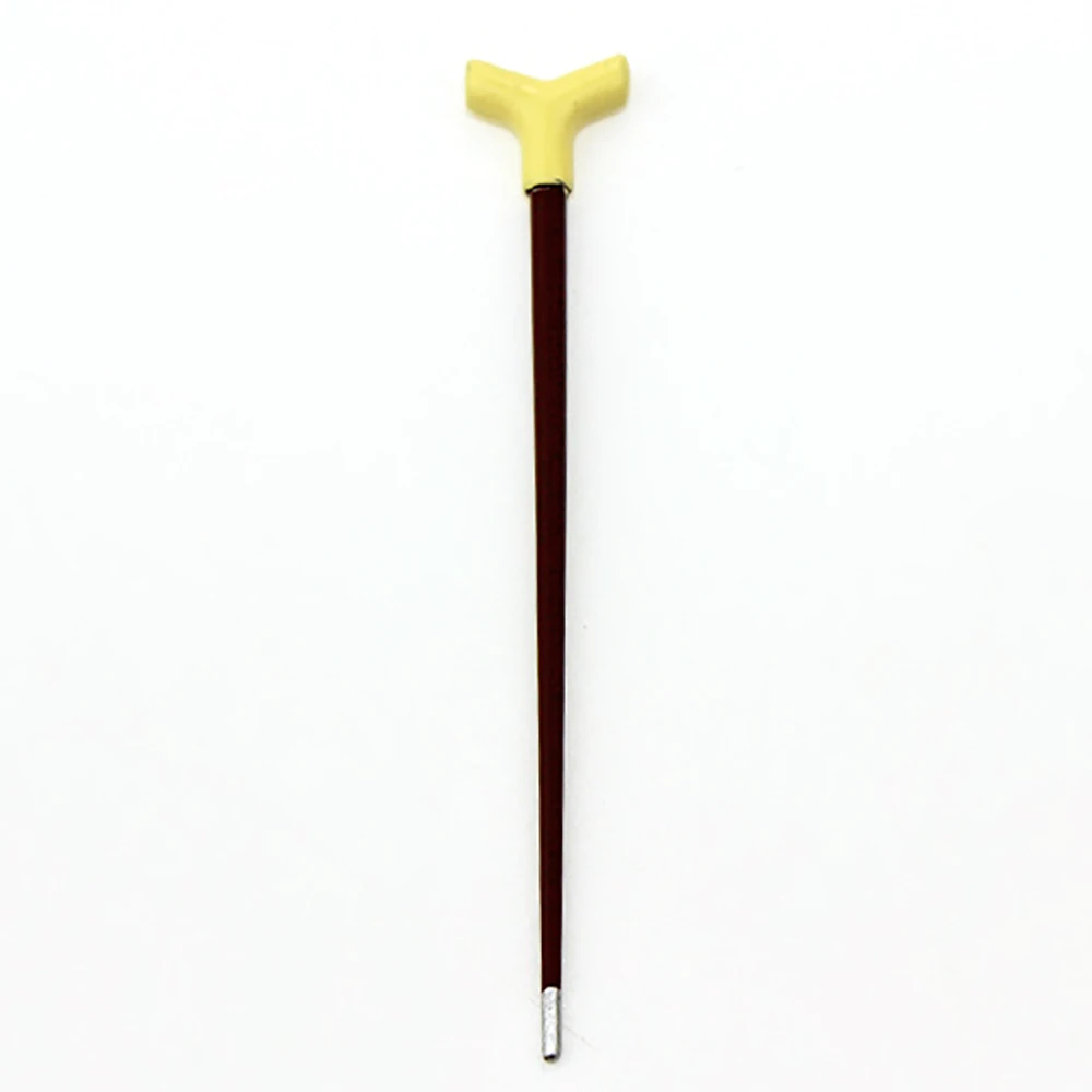 1/12 Dollhouse Miniature Accessories Mini Vintage Gentleman Walking Stick Simulation Crutch Model for Doll House Decoration ob11