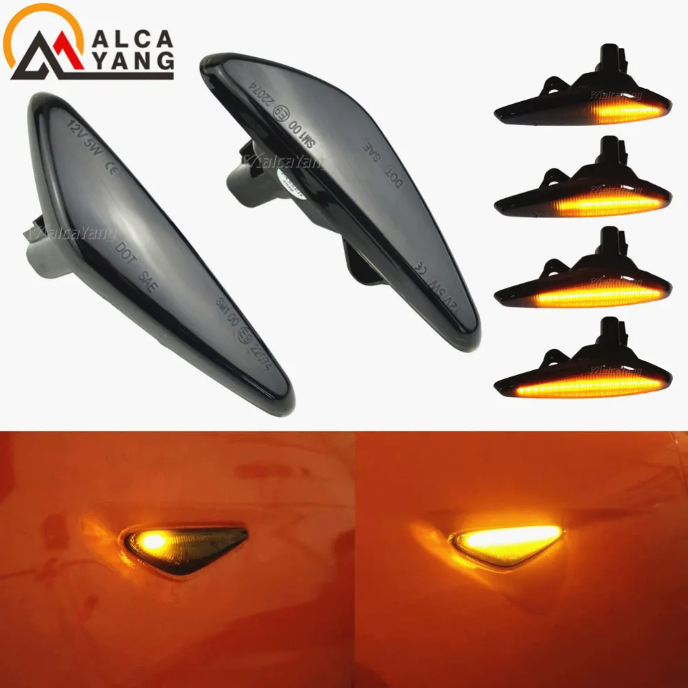 Modern Styling LED Side Repeater Indicator Turn Signal Flasher For Mazda MX-5 Miata Roadster ND 2016-2019