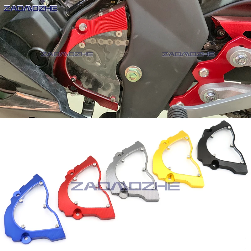 Motorcycle CNC Aluminum Front Chain Sprocket Engine Guard Cover Protector For YAMAHA YZF-R15 R15 V3 2017 2018 2019