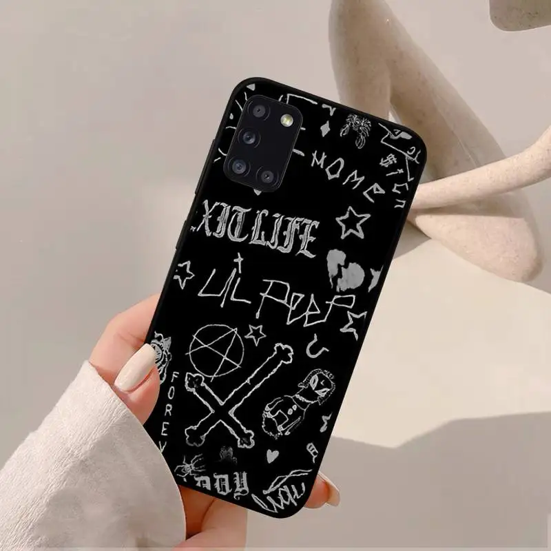 Lil Peep Hellboy Love Phone Case for Samsung A 51 30s 71 21s 10 70 31 52 12 30 40 32 11 20e 20s 01 02s 72 cover