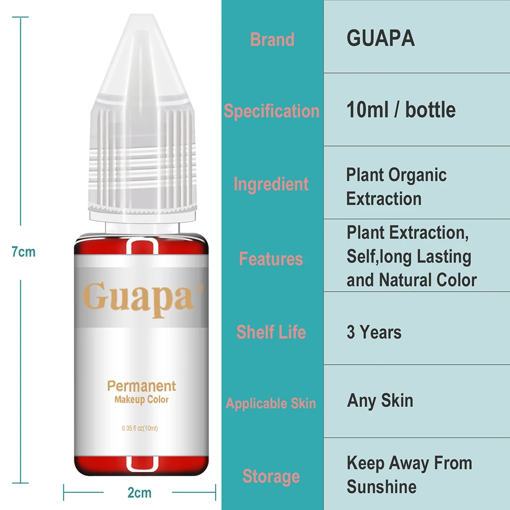 العالمي مصحح ماجيك الوردي تجميل دائم الحبر الشفاه الوشم الحبر مجموعة الحاجب dermoجرافي الصباغ المهنية 15 مللي #5