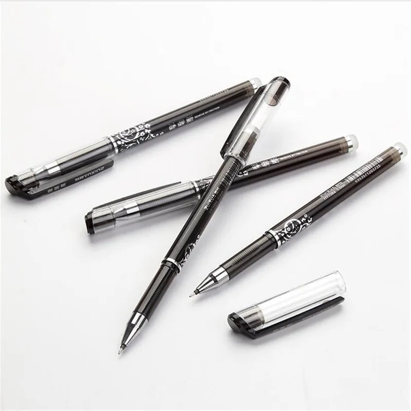 4PCS Classic Erasable Pen 0.5Mm Friction Easy To Erase Gel Pen Hot Erasable Water-Based Pen Student Stationery Wholesale