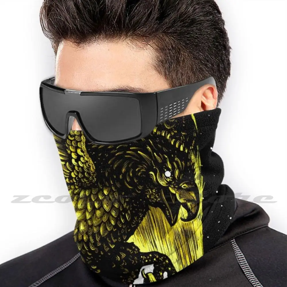 Eagle Fighters Masker Volwassen Kind Wasbare Pm2.5 Filter Logo Creativiteit Klassieke Muziek Pop Foo 90S