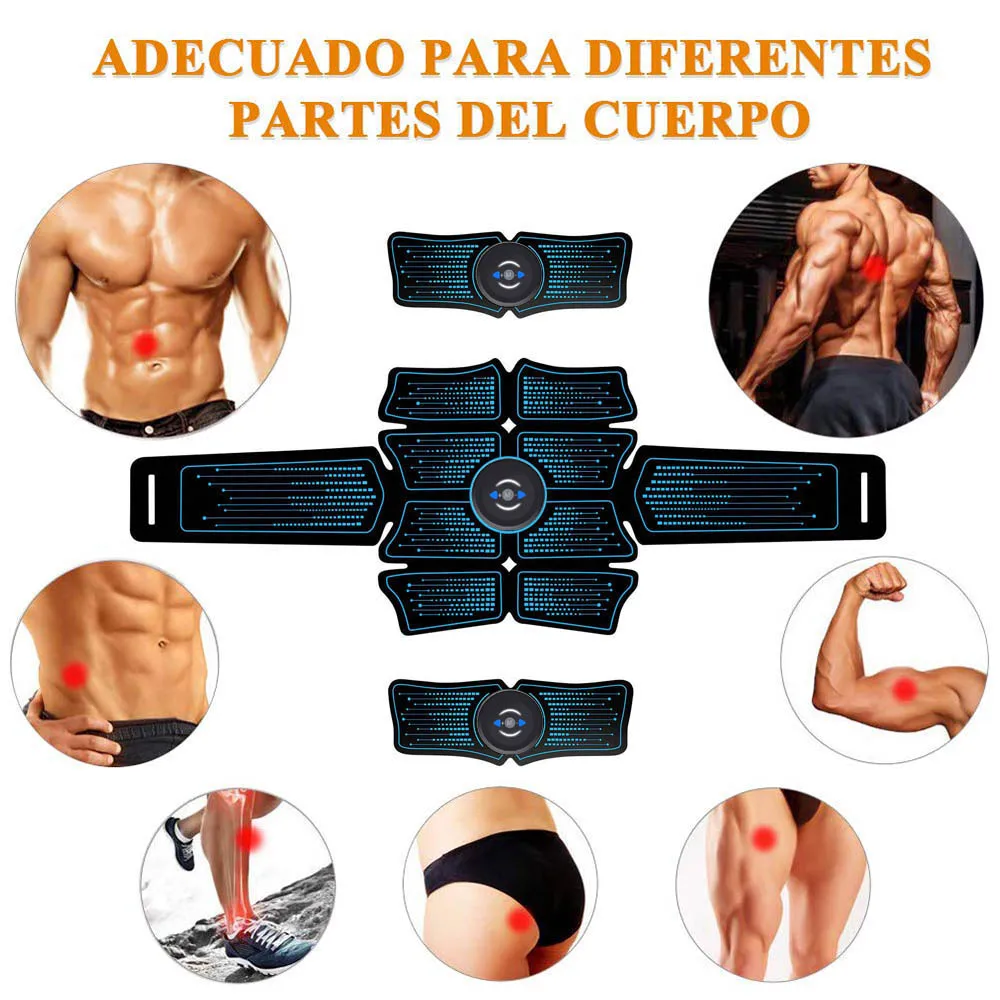 EMS cintura addominale elettrostimolazione ABS stimolatore muscolare anca allenatore muscolare Toner Home palestra attrezzature per il Fitness donna uomo