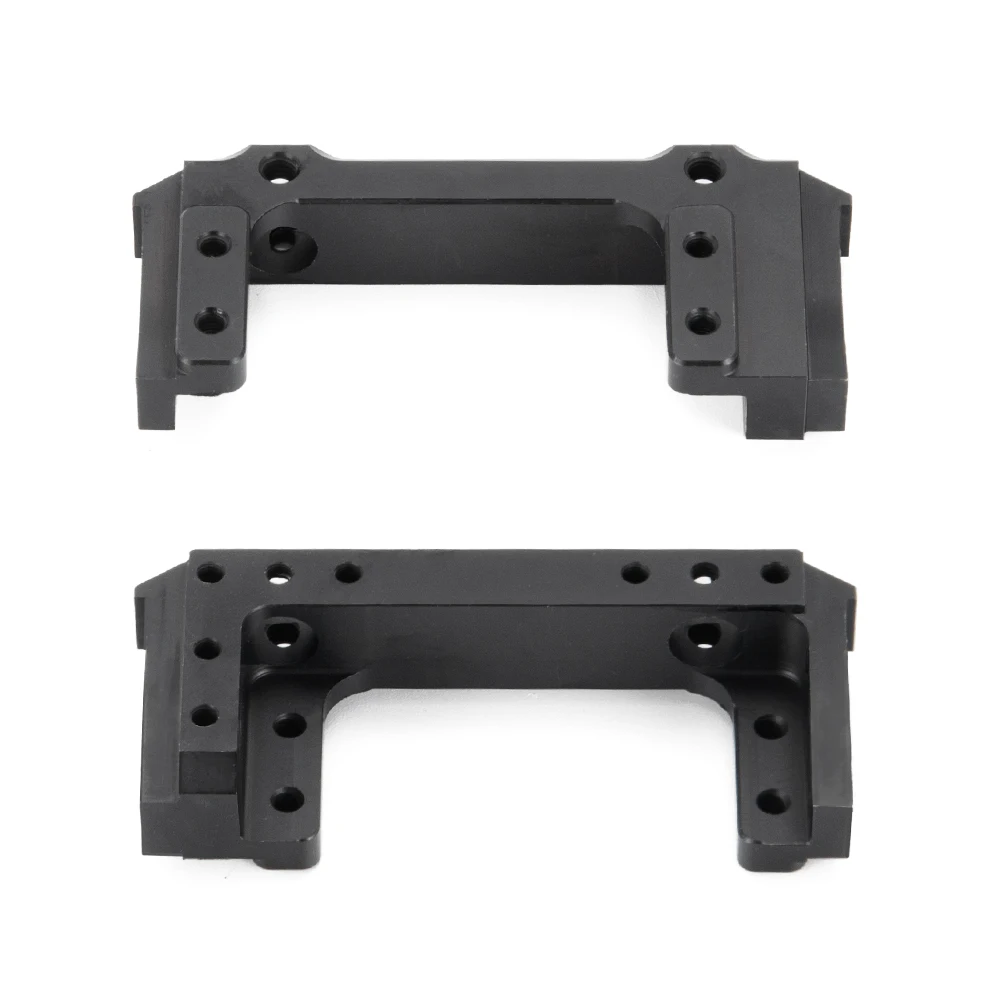 AXSPEED Aluminum Alloy Front Bumper Mount Servo Stand for Axial SCX10 II 90046 90047 Jeep Wrangler 1/10 RC Crawler Car Parts