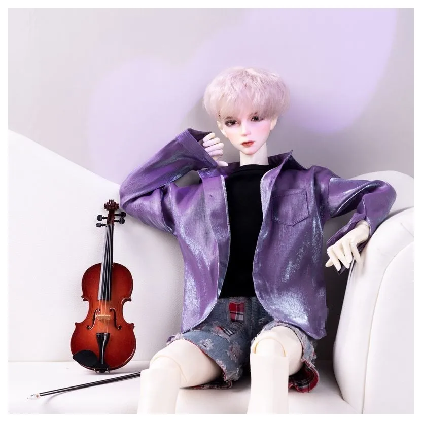 BJD doll clothes are suitable for men with 1/3 1/4 POPO68Uncle size fashionable new versatile bright color fish color shirt tops