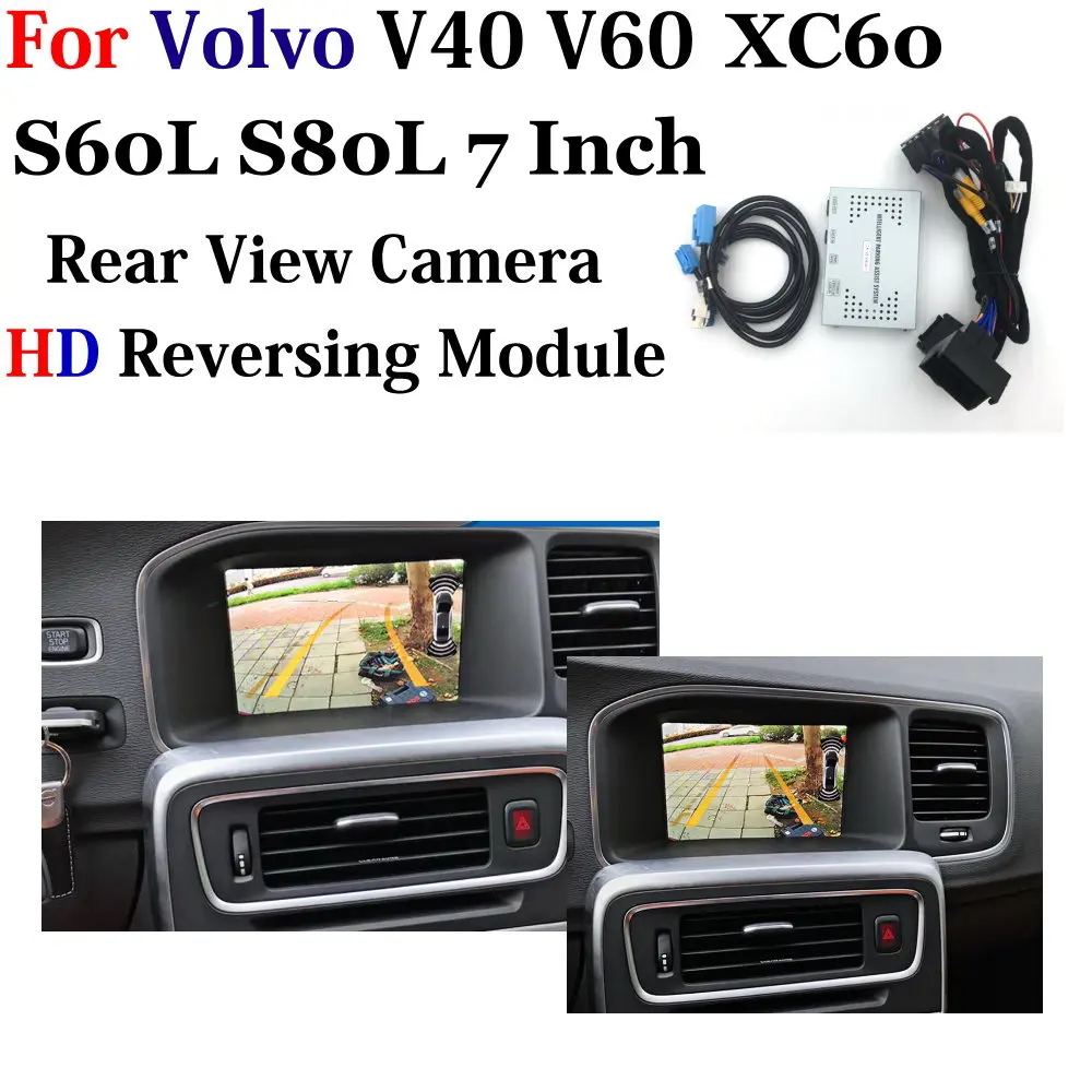 

For Volvo V40 V60 XC60 S60L S80L 2015-2017 Car HD Camera Decoder Rear Front 360 DVR CAM Improve Assist Accessories