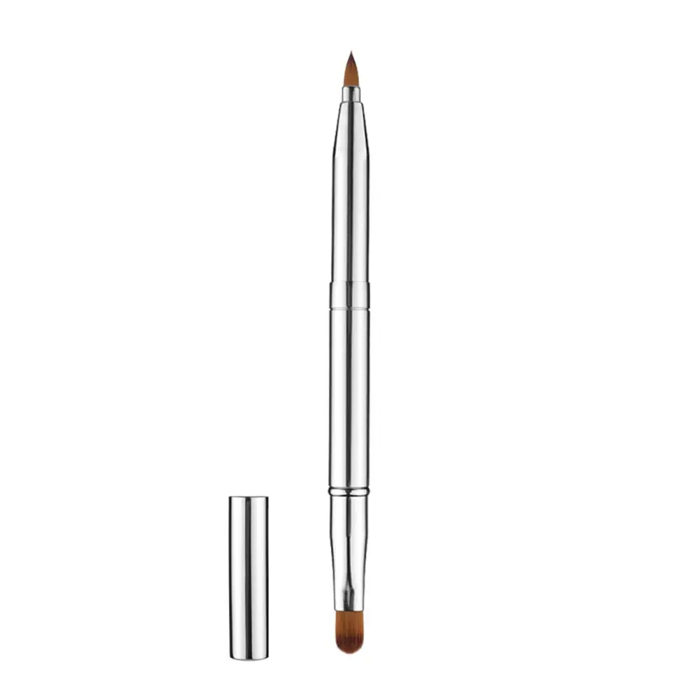 

Fashion Creative Make Up Tool Double head Women Beauty Cosmetic Brush Lip Gloss Wands Lipstick Applicators Lip Brush